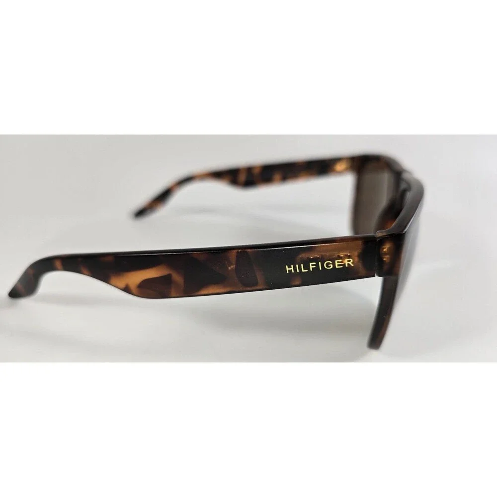 Tommy Hilfiger “Tanner” MP OM302 Square Sunglasses – Tortoise Frame